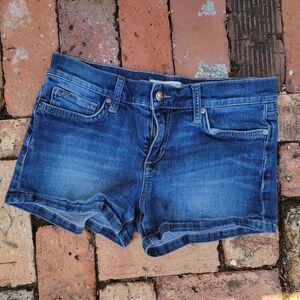 JOES JEANS DENIM JEAN SHORT SHORTS Size 27 blue